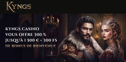 le bonus de bienvenue de kyngs casino